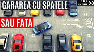 PARCARI Ep 3 CUM SĂ PARCHEZI CU SPATELE ȘI FAȚA ÎNTRE DOUĂ MAȘINI PARCARE CENTRU COMERCIAL [upl. by Corinne]