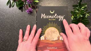 2024 Moonology diary by Yasmin Bolard flip through flipthrough [upl. by Herwig]