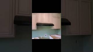 Large Range Hood Installation Done rangehood kitchen home homeimprovement kitchenideas diy [upl. by Neeoma511]