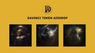 Learn Everything About the DAVINCI Token Airdrops [upl. by Illom]