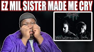 Raining Sorrow  Storm feat Ez Mil Music Video REACTION  EZ MILS SISTER IS GOATED [upl. by Encratia]