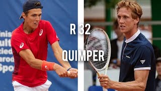 Antoine Bellier VS Zsombor Piros  ATP Challenger Quimper 2023  Round of 32 [upl. by Gnes918]