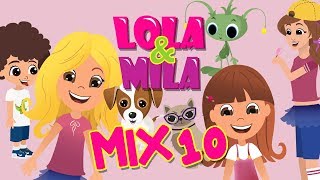 LOLA amp MILA  MIX 10  CRTANI FILM 2018 [upl. by Neram830]