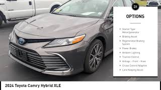 2024 Toyota Camry Hybrid XLE Used 39086A [upl. by Nnaycnan]