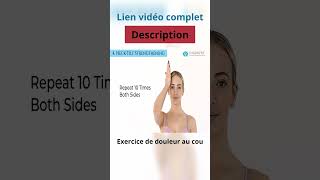 Meilleur exercice pour guérir la douleur au cou Thérapie de soulagement de la douleur au cou 20 [upl. by Etselec]