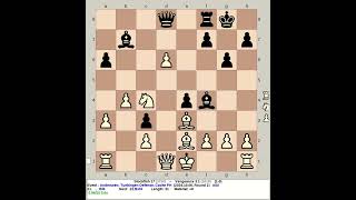 Stockfish 17 vs Vengeance 31  Anderssen Tuebingen Defense chess [upl. by Yerffe]