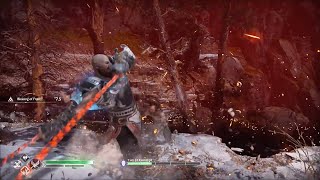 God of War 4 NG Baldur Boss Battle vs Power of Zeus Kratos GMGOW GoW 2018 New Game Best Armor [upl. by Favata450]