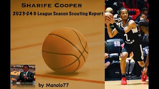 Sharife Cooper  202324 G League Season Scouting Report [upl. by Witherspoon154]