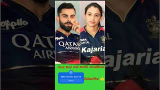 smriti mandhana and virat kohli [upl. by Nireil]