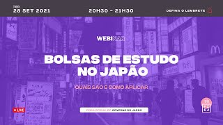 Bolsas de Estudo no Japão Quais são e como aplicar [upl. by Bartlet]