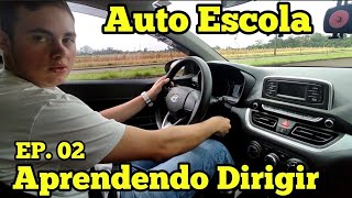 AUTO ESCOLA APRENDENDO A DIRIGIR CONTROLE DE EMBREAGEM NA LADEIRA MARCHAS EP02 MATHEUS [upl. by Sou]