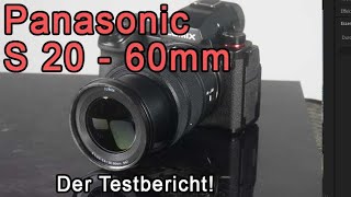 Panasonic Lumix S 20  60mm 35  56 im Test [upl. by Oiluarb27]