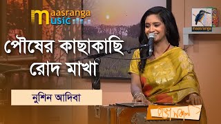 পৌষের কাছাকাছি রোদ মাখা সেইদিন। Pouser Kachakachi Rod Makha Seidin  Noshin Adiba  Music [upl. by Llehsam]