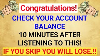 God says After 10 Minutes Listening to This Check your Account Balance  If you skip you lose [upl. by Eitak]