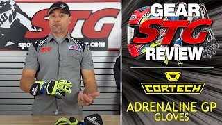 Cortech Adrenaline GP Glove Review  Sportbike Track Gear [upl. by Zena]