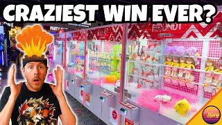 Unbelievable Lucky Claw Machine Prize Wins at Round 1 Arcade [upl. by Arrec]