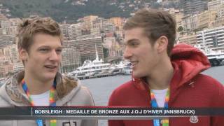 Bobsleigh  rencontre avec Rudy Rinaldi et Jeremy Torre [upl. by Heddi313]