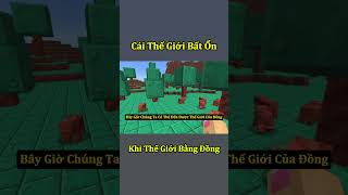 Thế Giới Minecraft Nhiễm Phóng Xạ Bất Ổn  Tập 9 🤣 shorts [upl. by Ahsinhoj]