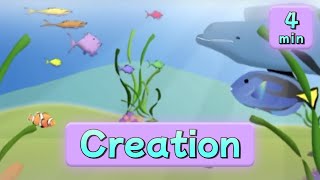 Bible Story about Creation  Gracelink Kindergarten Collection [upl. by Shaughn902]