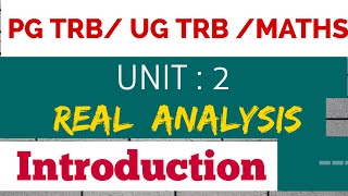 pgtrb mathsugtrbtnpscunit 2 Real Analysiscardinal number [upl. by Aynotal]