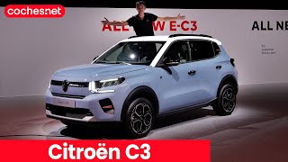 Citroën C3 2024  Review en español  cochesnet [upl. by Ebbie601]