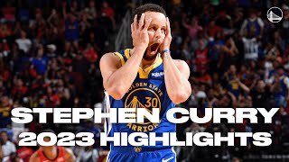 1 HOUR of Stephen Curry Highlights from 2023 ⚡️ [upl. by Eivol934]