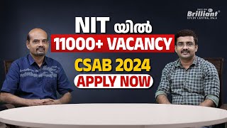 11000 Vacancies in NIT  CSAB 2024  Apply Now [upl. by Alida]