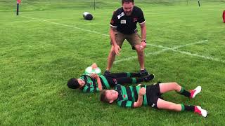 Rugby Tackle Tips amp Drills  Part 3 Linwood Rugby 2018 [upl. by Nivrek]