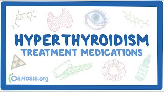 Hyperthyroidism treatment medications pharmacology [upl. by Malinda]