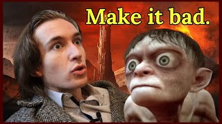 JRR Tolkien Explains the Gollum Game 1973 Actual Footage [upl. by Ardnaed]