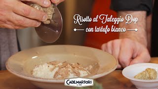 Le ricette di Ugo e Roberto con Diego Abatantuono  Risotto al Taleggio e tartufo bianco [upl. by Yaron]