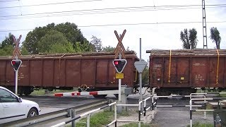 Spoorwegovergang Tata H  Railroad crossing  Vasúti átjáró [upl. by Adrianna]