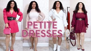 Best Short dresses for Petites with Curves [upl. by Hovey]