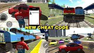 New Secret Cheat Codes Train  BMW Car Indian Bike Driving 3d New Update on live [upl. by Botzow]