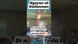 Lyka Estrella  Ngayon at Kailanman  Halimaw Performance [upl. by Ennayelhsa142]