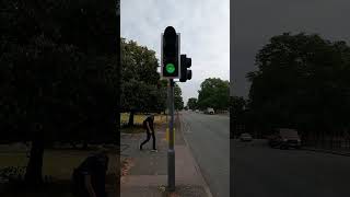 Cambridge Gonville Place A603 PEEK Elite Traffic Lights Pelican Crossing [upl. by Stefania]