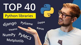 All Top 40 Python Libraries EXPLAINED in 20 minutes [upl. by Naivat]