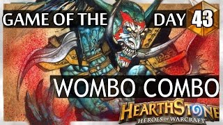 Frothing Berserker Wombo Combo Hearthstone GotD 43 [upl. by Gnav]