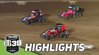 HIGHLIGHTS USAC NOS Energy Drink National Midgets  Dirt Track at IMS  BC39  September 30 2023 [upl. by Ignaz]