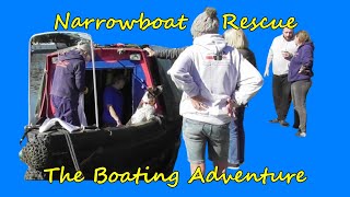 407 Narrowboat Rescue  The Boating Adventure [upl. by Lyred]