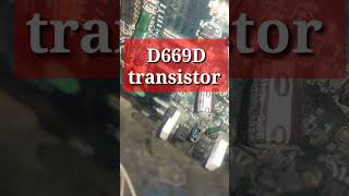 D669A transistor Equivalent مساوی electronics shorts [upl. by Evante]