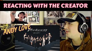 REACTING WITH CREATOR OF Kep1er 케플러 l Straight Line ANDY LOVE [upl. by Gwenneth941]