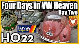 Four Days in VW Heaven Hessisch Oldendorf HO22 Vintage Meet in Germany DAY TWO [upl. by Anekam999]