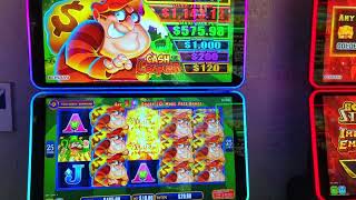 Golden Strike Pokies Slots  Max Bet Multi Features  SkyCity Casino [upl. by Paradies188]