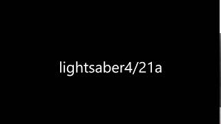 lightsaber expansion to retraction  HD sound effect [upl. by Anoek971]