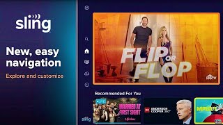 Sling TV App Redesign Tutorial 2021 [upl. by Groark]