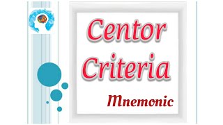 Centor Criteria for Pharyngitis Mnemonic [upl. by Mrots]