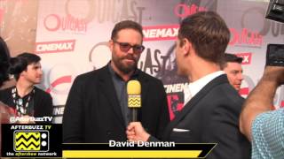 David Denman Interview  Outcast Season 1 Premiere [upl. by Hutt]