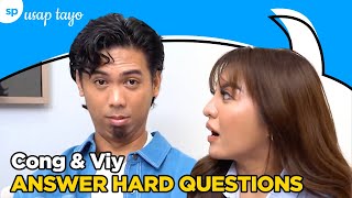 Cong TV and Viy Cortez Answer Hard Questions [upl. by Nolyarg]