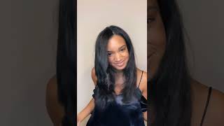 No matter the hair type do your hair in no TYME flatiron hairtutorial [upl. by Moreen]